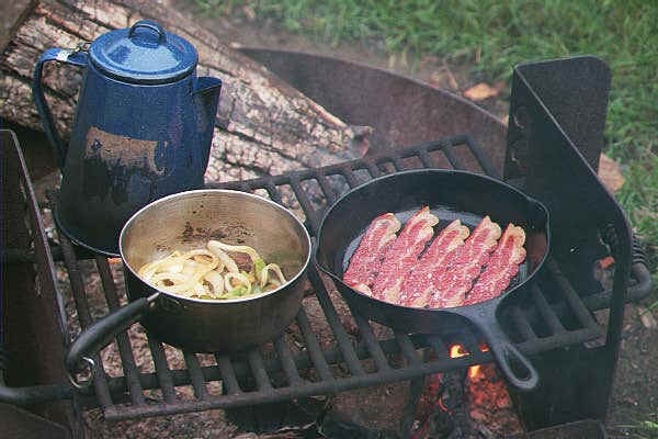 There's nothing finer than campfire cooking