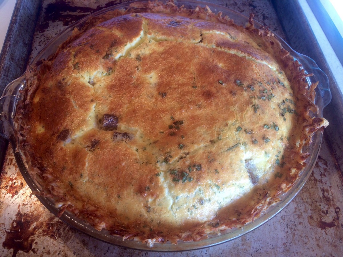 Potato Crusted Quiche